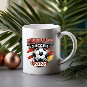England Soccer Mug