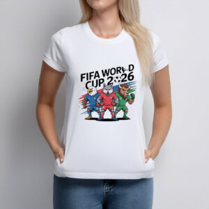 FIFA World Cup 2026 Animal Soccer League Cartoon Shirt
