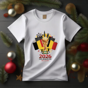 FIFA World Cup 2026 Belgium Flag Shirt