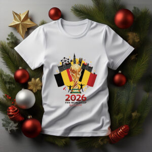 FIFA World Cup 2026 Belgium Flag Shirt