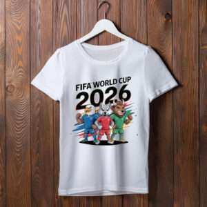 FIFA World Cup 2026 Cartoon Animal Football Friends T-Shirt