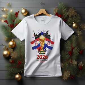 FIFA World Cup 2026 Croatia Flag Shirt