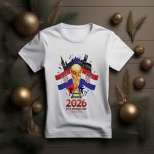 FIFA World Cup 2026 Croatia Flag Shirt