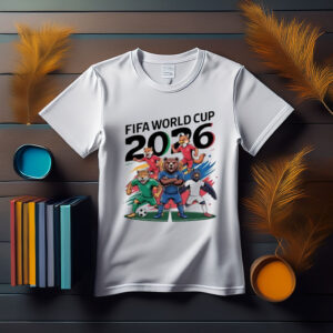 FIFA World Cup 2026 Cute Animal Football Squad Shirt