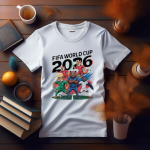 FIFA World Cup 2026 Cute Animal Football Squad Shirt