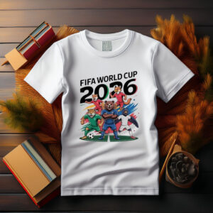 FIFA World Cup 2026 Cute Animal Football Squad Shirt