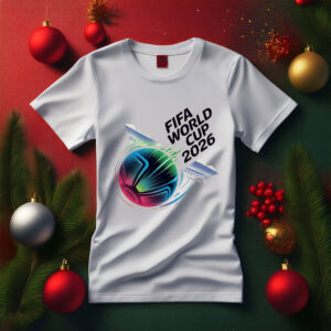 FIFA World Cup 2026 Dynamic Football Stadium Art T-Shirt