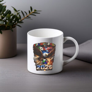 FIFA World Cup 2026 Eagle with Soccer Ball Mug