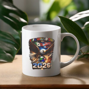 FIFA World Cup 2026 Eagle with Soccer Ball Mug
