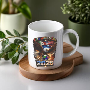FIFA World Cup 2026 Eagle with Soccer Ball Mug