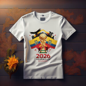 FIFA World Cup 2026 Ecuador Flag Shirt