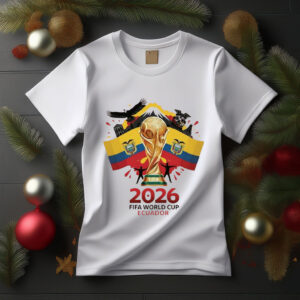FIFA World Cup 2026 Ecuador Flag Shirt