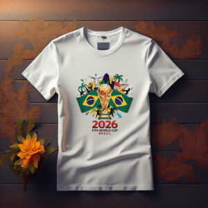 FIFA World Cup 2026 Flag Brazil Shirt