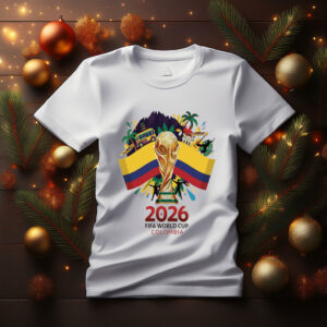 FIFA World Cup 2026 Flag Colombia Shirt
