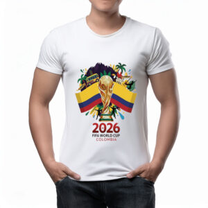 FIFA World Cup 2026 Flag Colombia Shirt