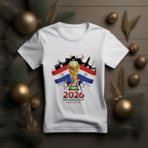 FIFA World Cup 2026 Flag Paraguay Shirt