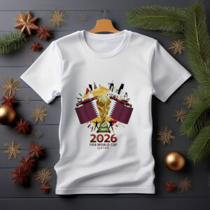 FIFA World Cup 2026 Flag Qatar Shirt