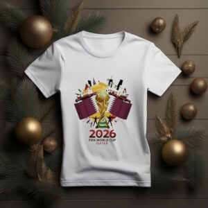FIFA World Cup 2026 Flag Qatar Shirt