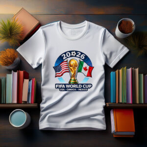 FIFA World Cup 2026 Flags Emblem Shirt