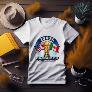 FIFA World Cup 2026 Flags Emblem Shirt