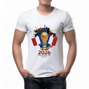 FIFA World Cup 2026 France Flag Shirt
