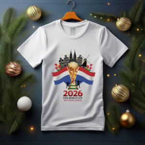 FIFA World Cup 2026 Netherlands Flag Shirt