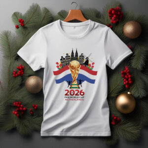 FIFA World Cup 2026 Netherlands Flag Shirt