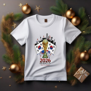 FIFA World Cup 2026 South Korea Flag Shirt