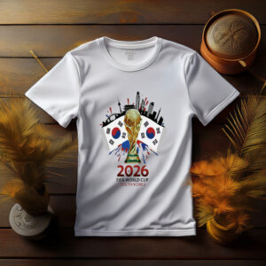 FIFA World Cup 2026 South Korea Flag Shirt