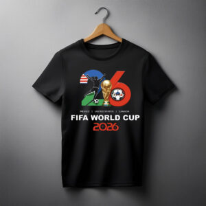 FIFA World Cup 2026 T-Shirt – Mexico, USA, Canada
