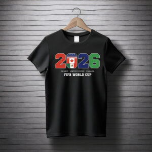 FIFA World Cup 2026 Tee – Mexico, USA, Canada