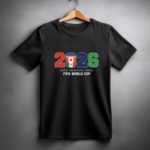 FIFA World Cup 2026 Tee – Mexico, USA, Canada
