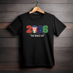 FIFA World Cup 2026 Tee – Mexico, USA, Canada