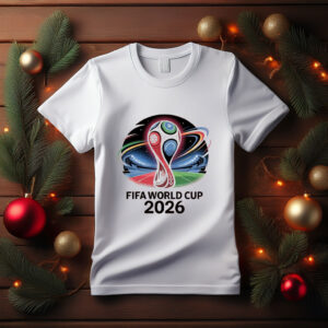 FIFA World Cup 2026 Trophy Stadium Night Match T-Shirt