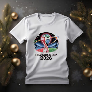 FIFA World Cup 2026 Trophy Stadium Night Match T-Shirt