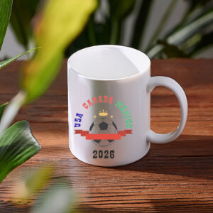 FIFA World Cup 2026 USA Canada Mexico Soccer Mug