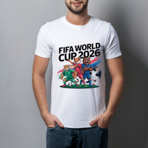 FIFA World Cup 2026 Ultimate Animal Soccer Team Graphic T-Shirt
