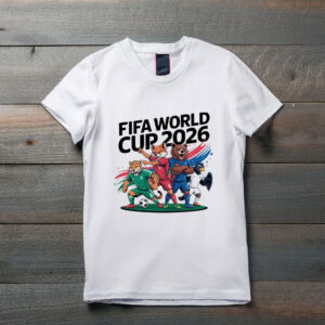 FIFA World Cup 2026 Ultimate Animal Soccer Team Graphic T-Shirt
