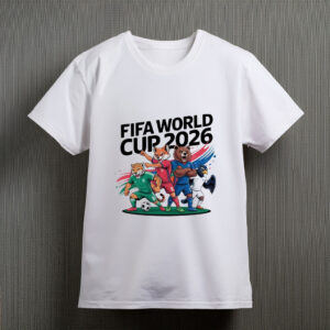 FIFA World Cup 2026 Ultimate Animal Soccer Team Graphic T-Shirt