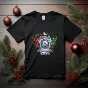 Flaged Soccer Shield Tee