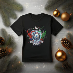 Flaged Soccer Shield Tee