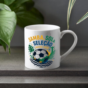 Go Brasil Soccer Mug