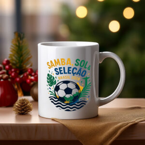 Go Brasil Soccer Mug