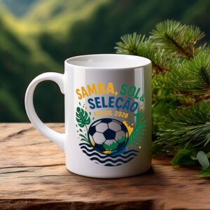 Go Brasil Soccer Mug