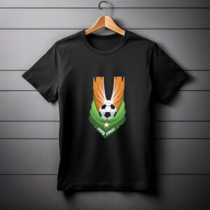 Ivory Coast Flag Soccer T-Shirt