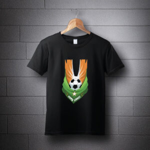 Ivory Coast Flag Soccer T-Shirt