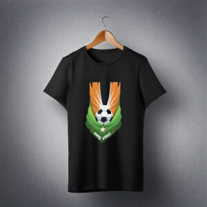 Ivory Coast Flag Soccer T-Shirt