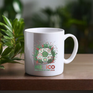 Mexico FIFA World Cup 2026 Soccer Ball Mug