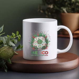 Mexico FIFA World Cup 2026 Soccer Ball Mug