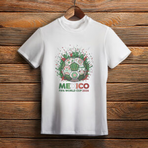 Mexico FIFA World Cup 2026 Soccer Ball T-Shirt